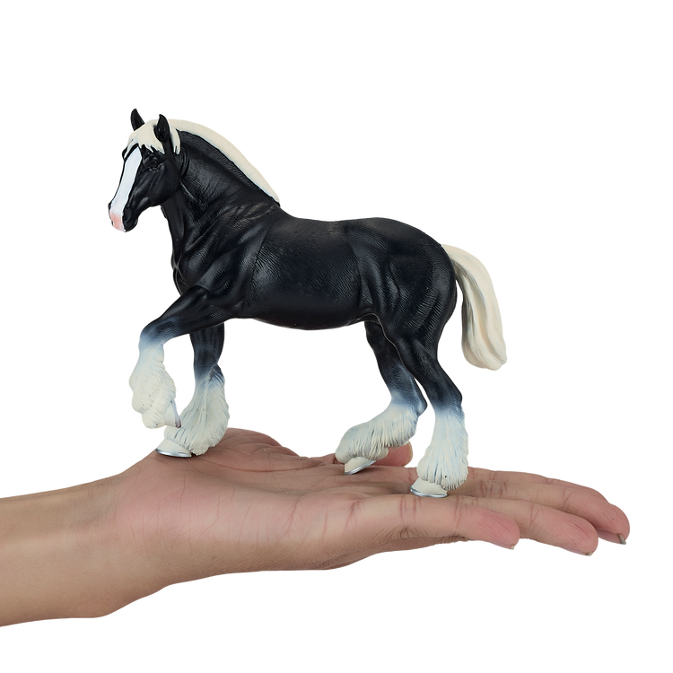 Cydesdale Horse Black