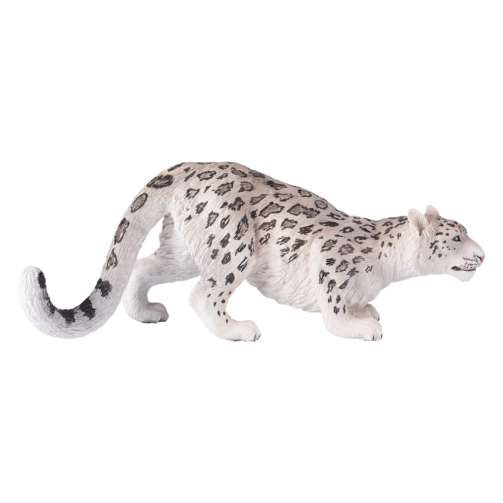 Snow best sale leopard figurine