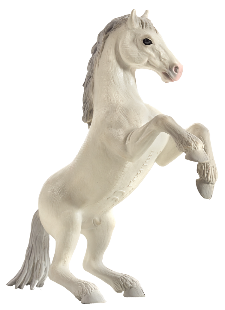 Mustang Rearing White
