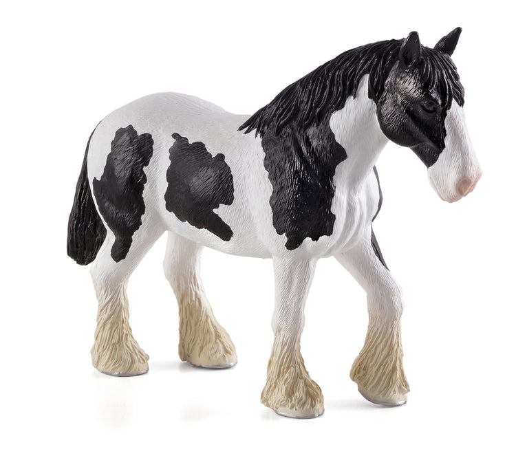 Clydesdale Horse Black and White