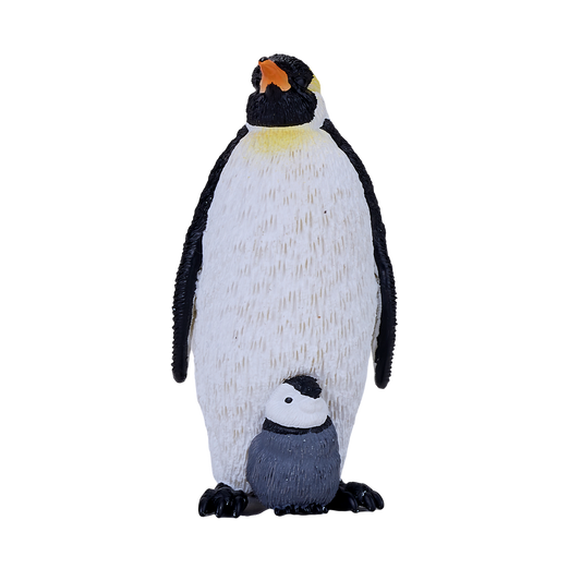 Emperor Penguin with Chick