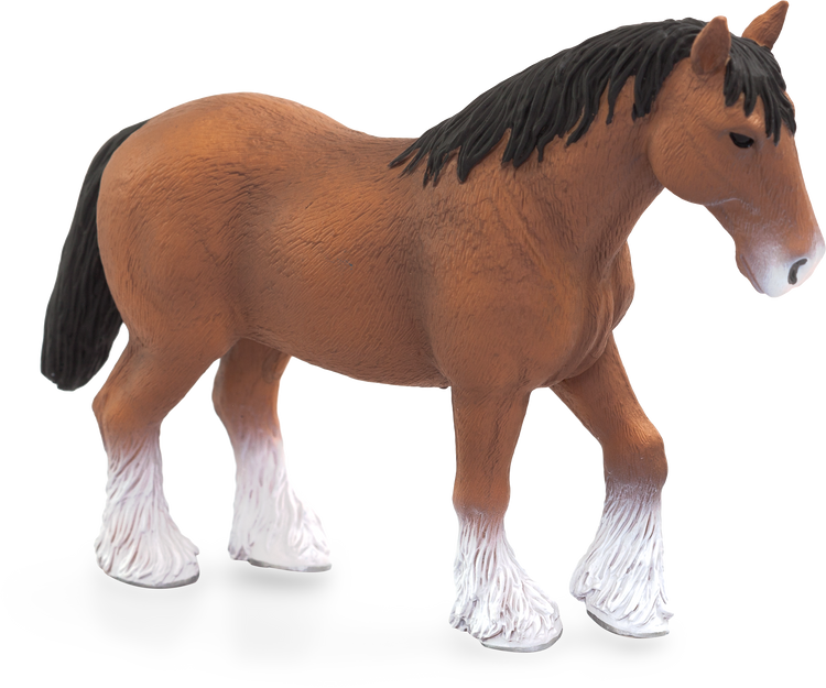 Clydesdale Horse Brown
